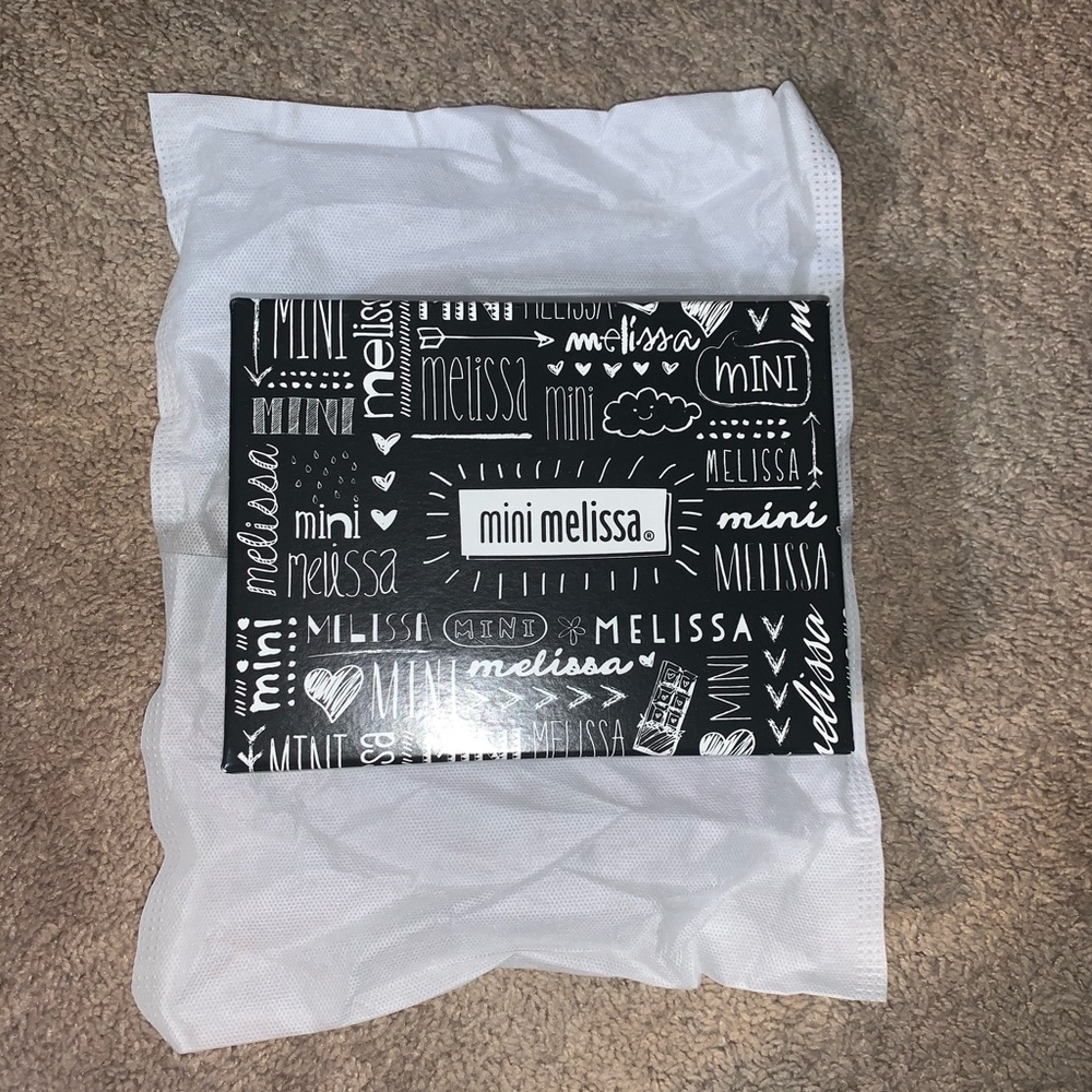 Two Mini Melissa Shoe Boxes